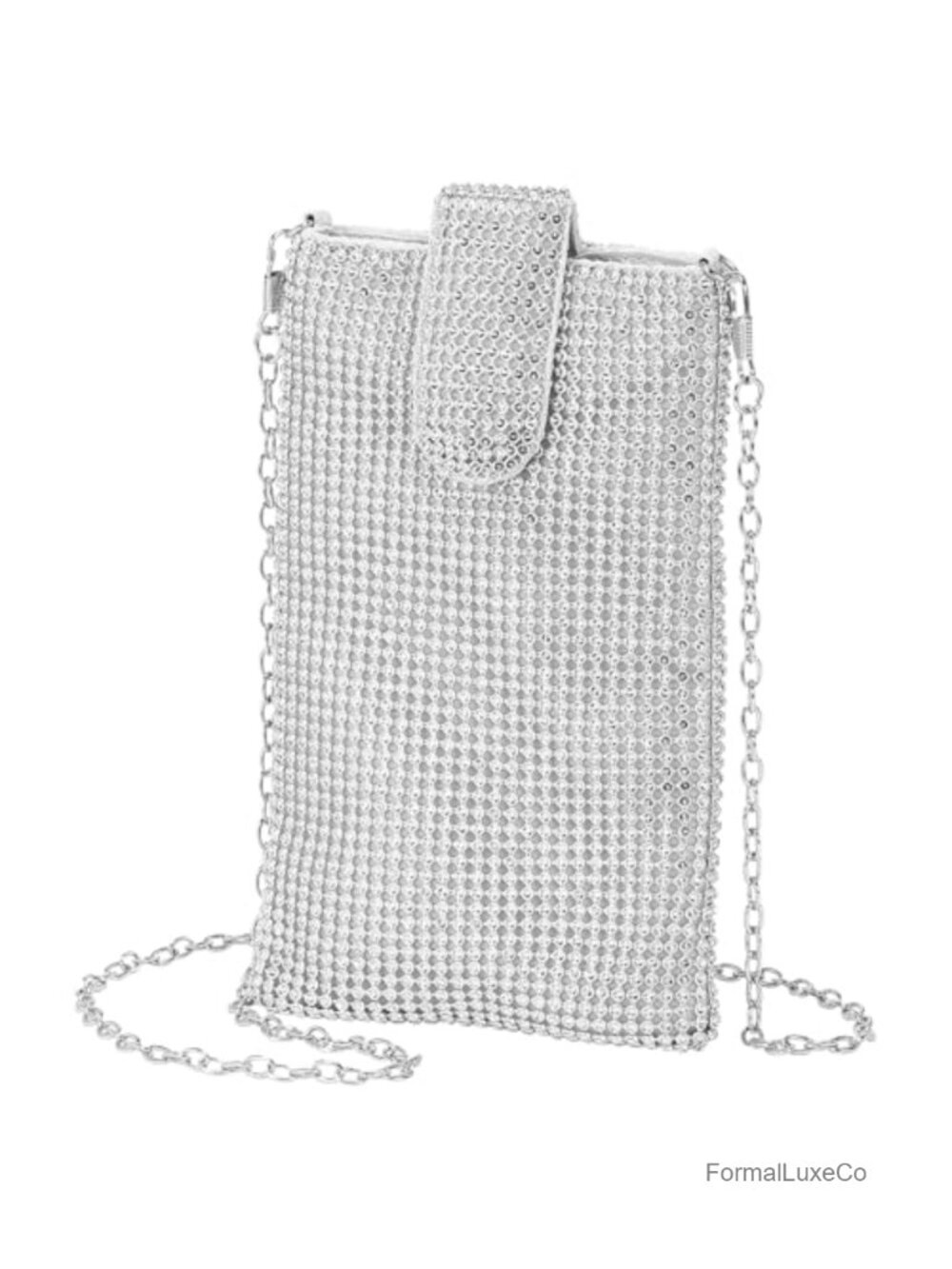 Crystal Rhinestone Clutch Evening Bag Women Sparkly Shoulder Purse
